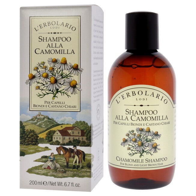 Blond and Light Brown Hair Shampoo - Chamomile by LErbolario for Unisex - 6.7 oz Shampoo, NA, alternate image number null