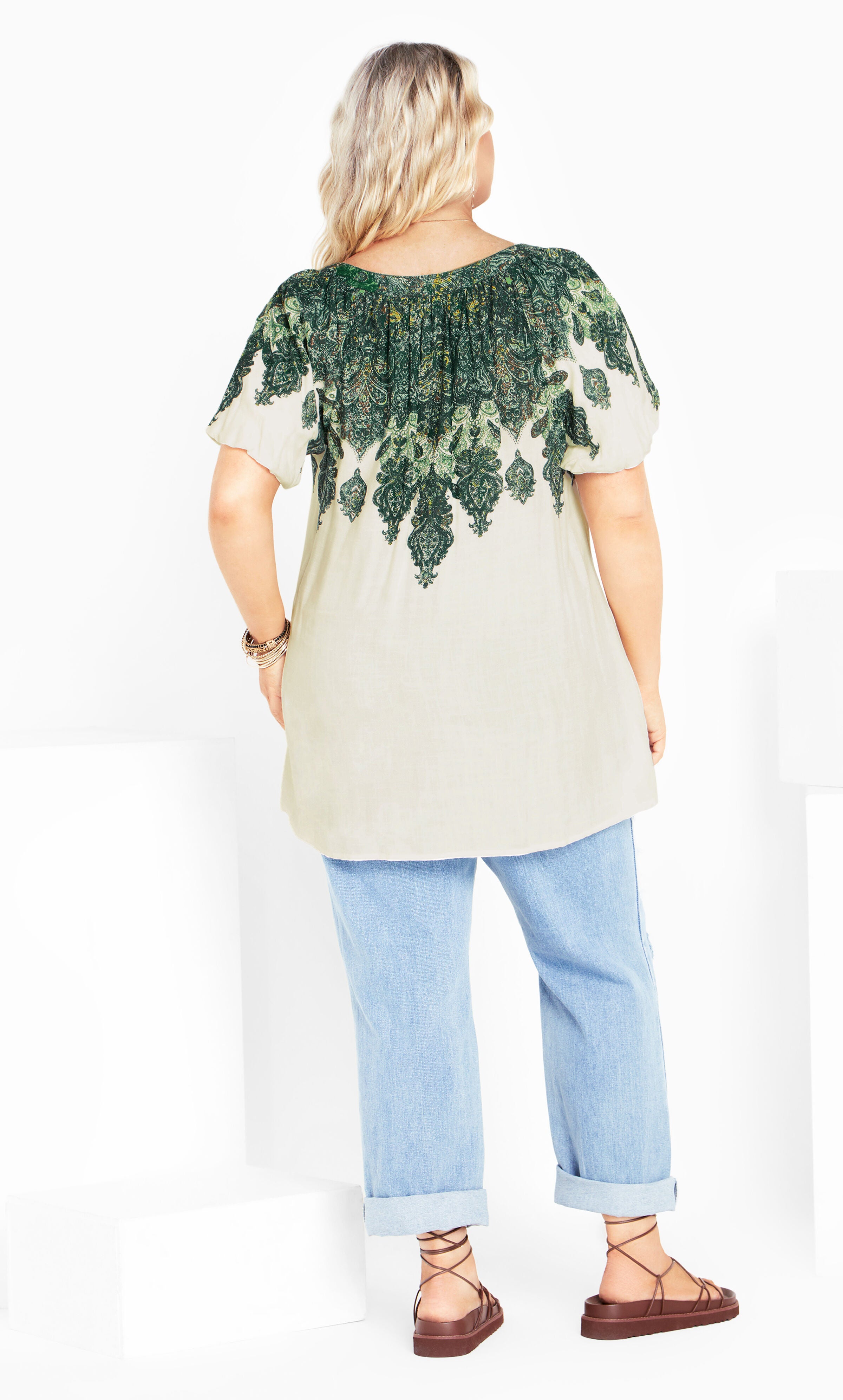 Luxe Tunic - ivory, , alternate image number 5