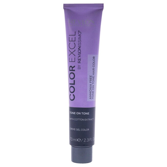 Revlonissimo Color Excel - 6.42 Dark Chestnut Iridescent Blonde by Revlon for Unisex - 2.3 oz Hair Color, See Description, alternate image number 4