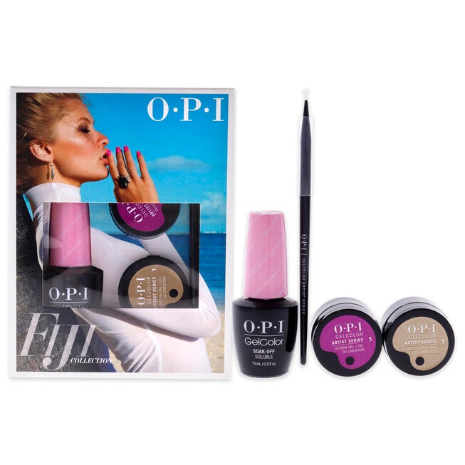 Fiji GelColor and Artist Series Trio - 1 by OPI for Women - 3 Pc Gift Set, See Description, hi-res image number 0