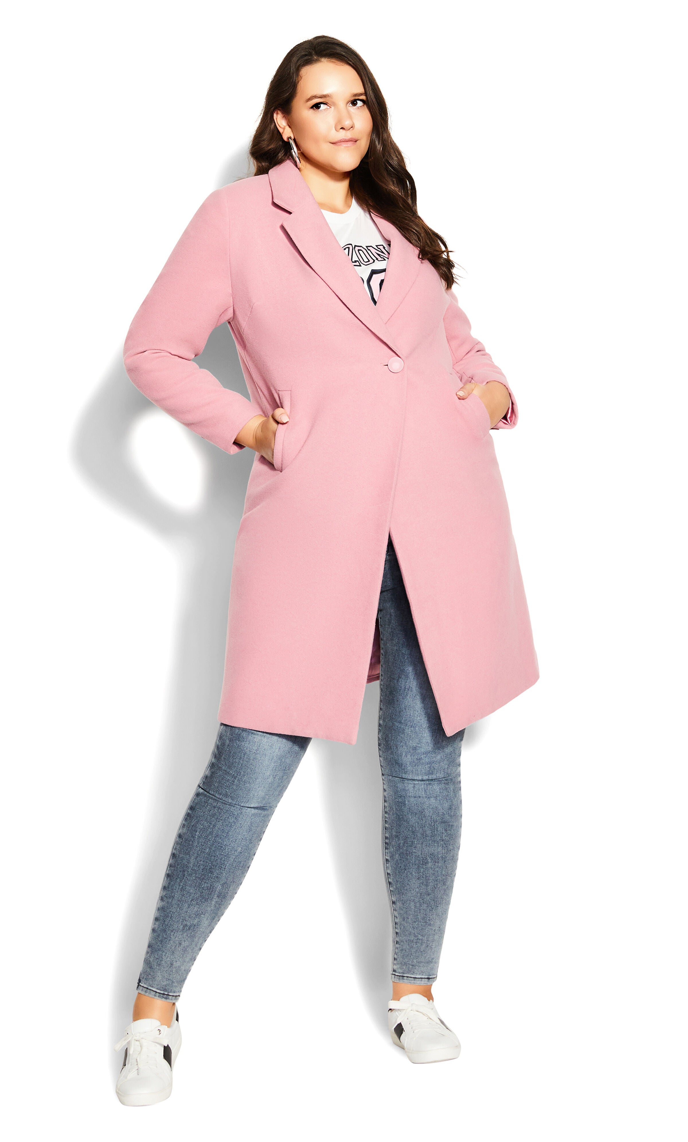 Effortless Chic Coat - blush, , alternate image number 3