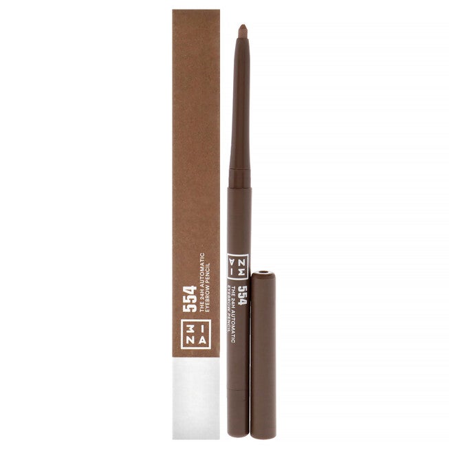 The 24H Automatic Eyebrow Pencil - 554 Caramel by 3INA for Women - 0.011 oz Eyebrow Pencil, See Description, hi-res image number 0