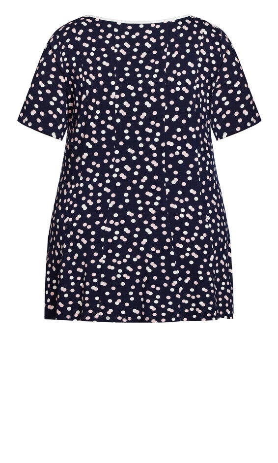 Panel Print Tunic - mono spot, , alternate image number 5