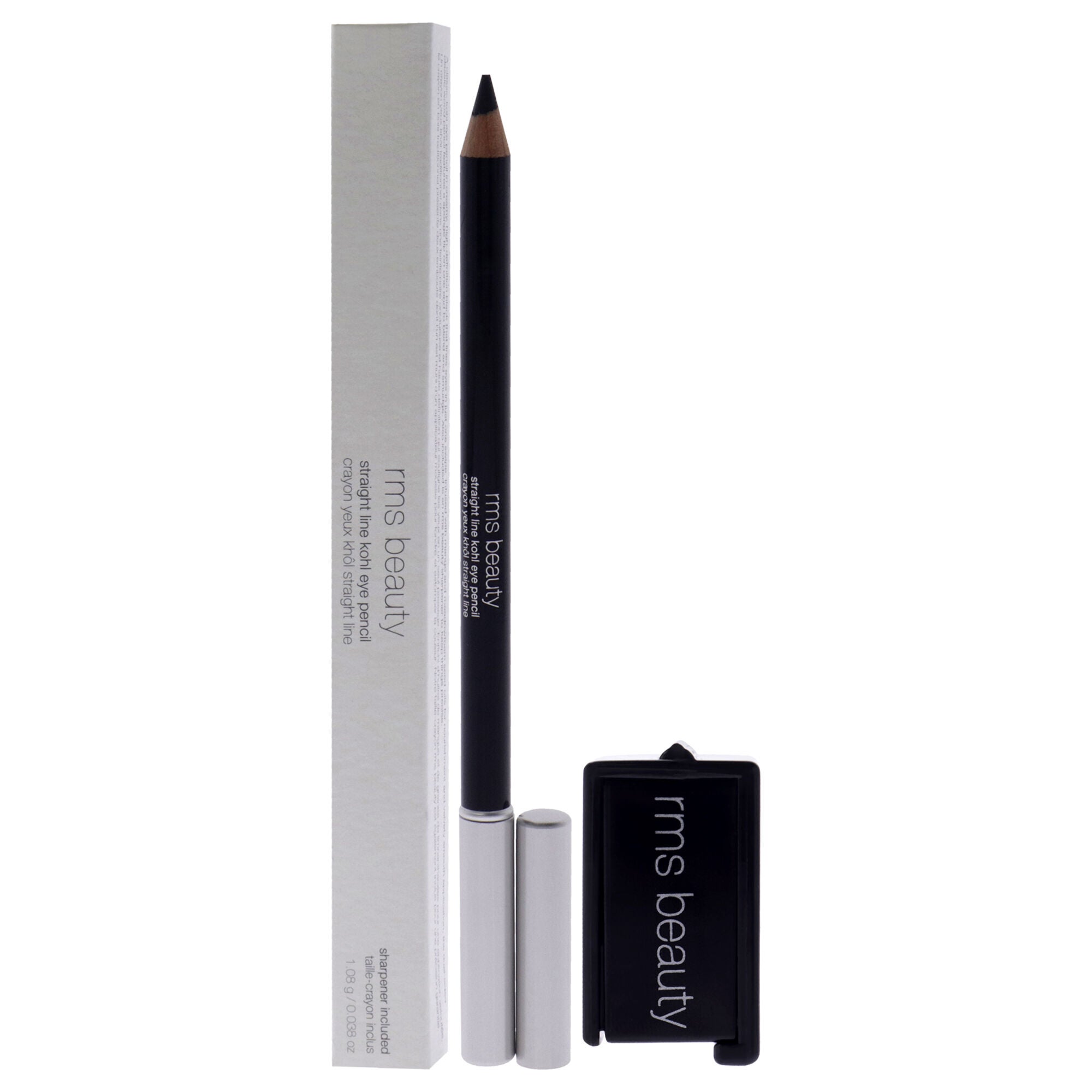 Straight Line Kohl Eye Pencil - HD Black by RMS Beauty for Women - 0.038 oz Eye Pencil, , alternate image number 7