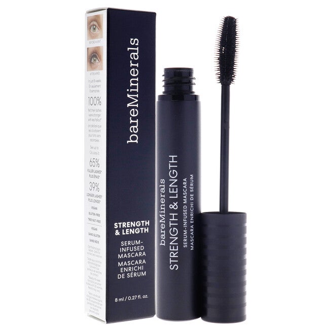 Strength and Length Serum-Infused Mascara by bareMinerals for Women - 0.27 oz Mascara, , alternate image number 7