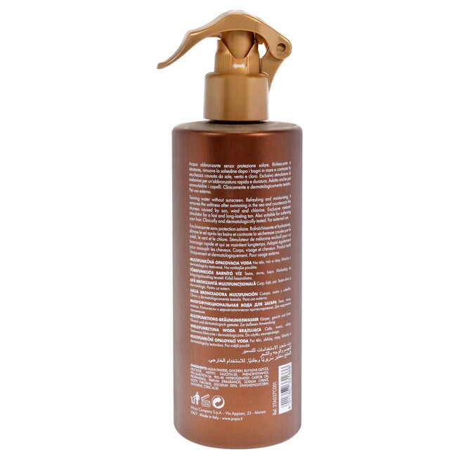 Multifunction Tanning Water by Pupa Milano for Women - 13.5 oz Bronzer, See Description, alternate image number 2