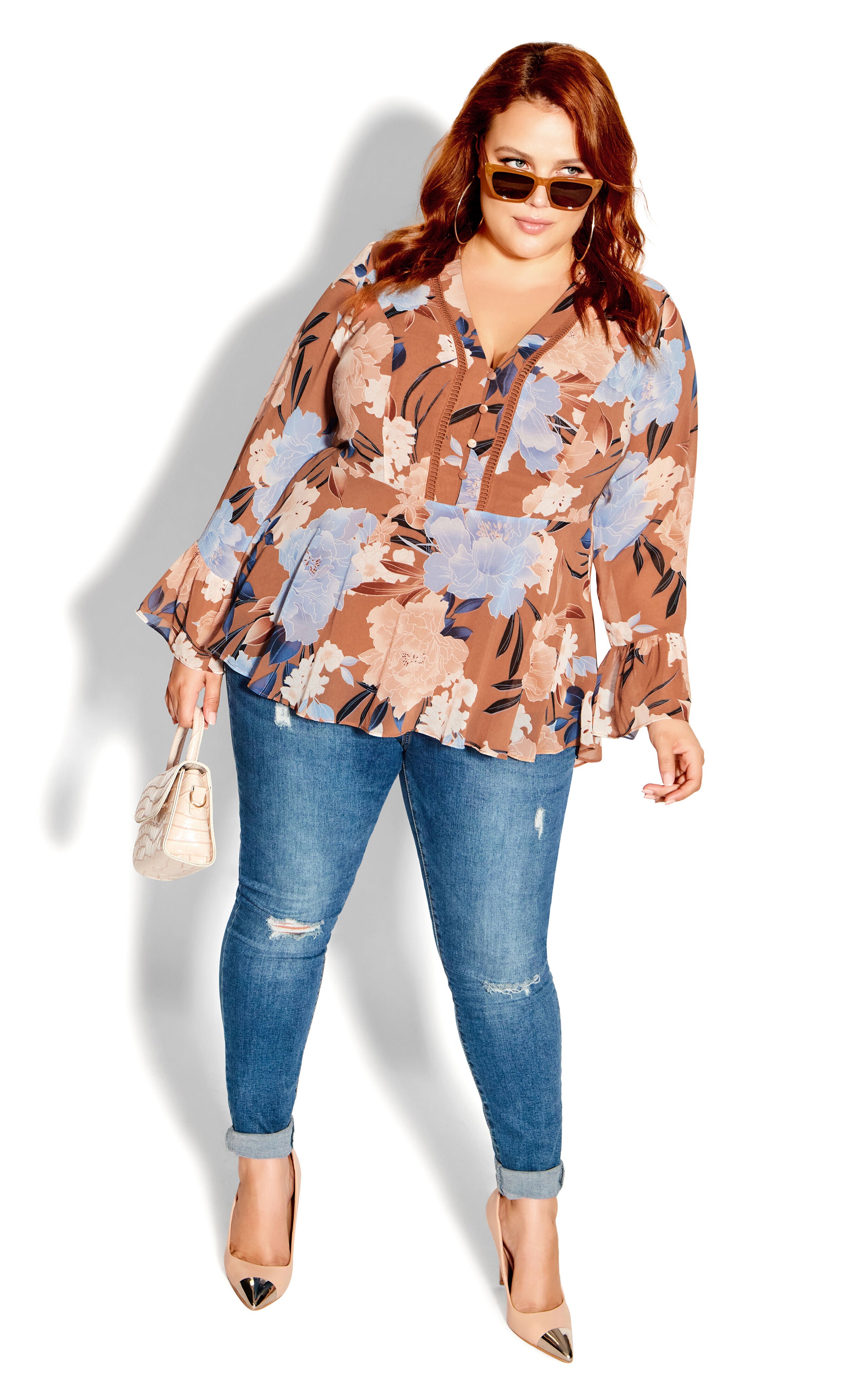 Caroline Top - fudge, , alternate image number 1