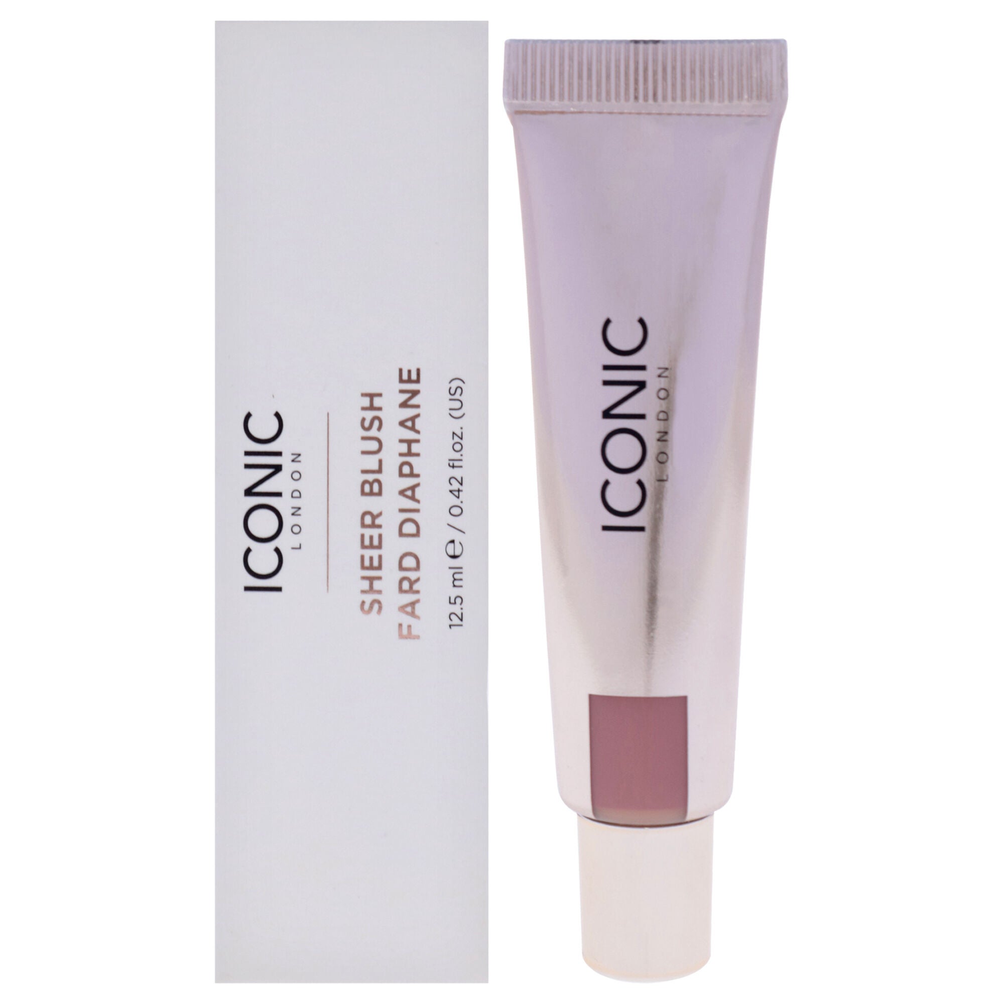 Sheer Cream Blush - Fresh Faced by Iconic London for Women - 0.42 oz Blush, Brown, hi-res image number 0