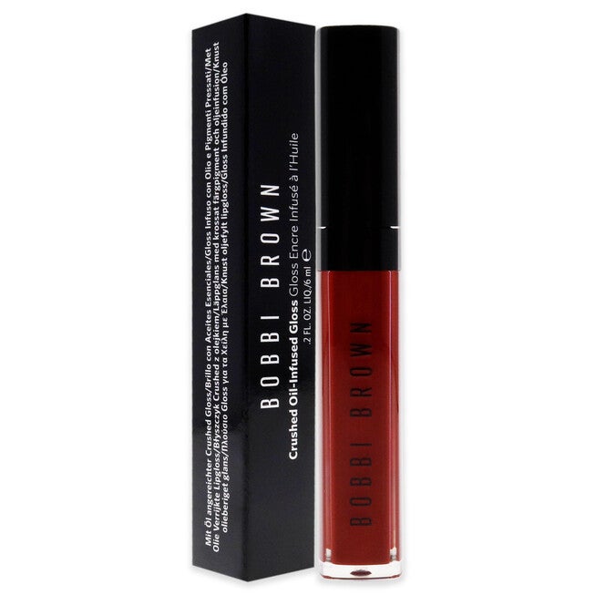 Crushed Oil-Infused Gloss - Rock and Red by Bobbi Brown for Women - 0.2 oz Lip Gloss, See Description, alternate image number 2