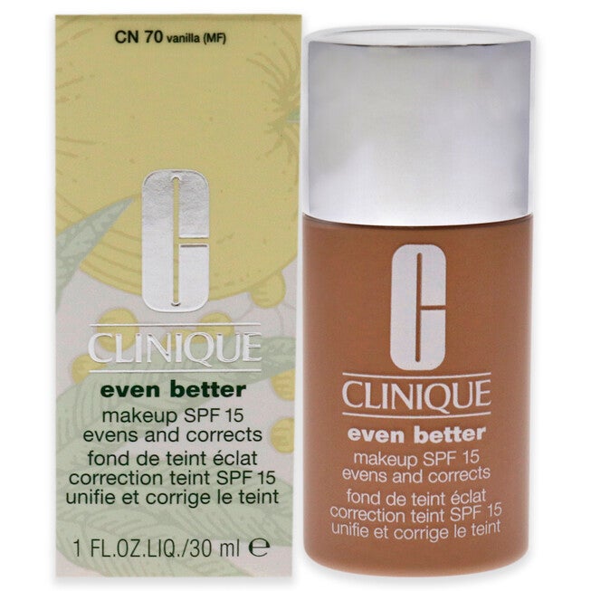 Even Better Makeup SPF 15 - 07 Vanilla (MF-G) - Dry To Combination Oily Skin by Clinique for Women - 1 oz Foundation, , alternate image number null