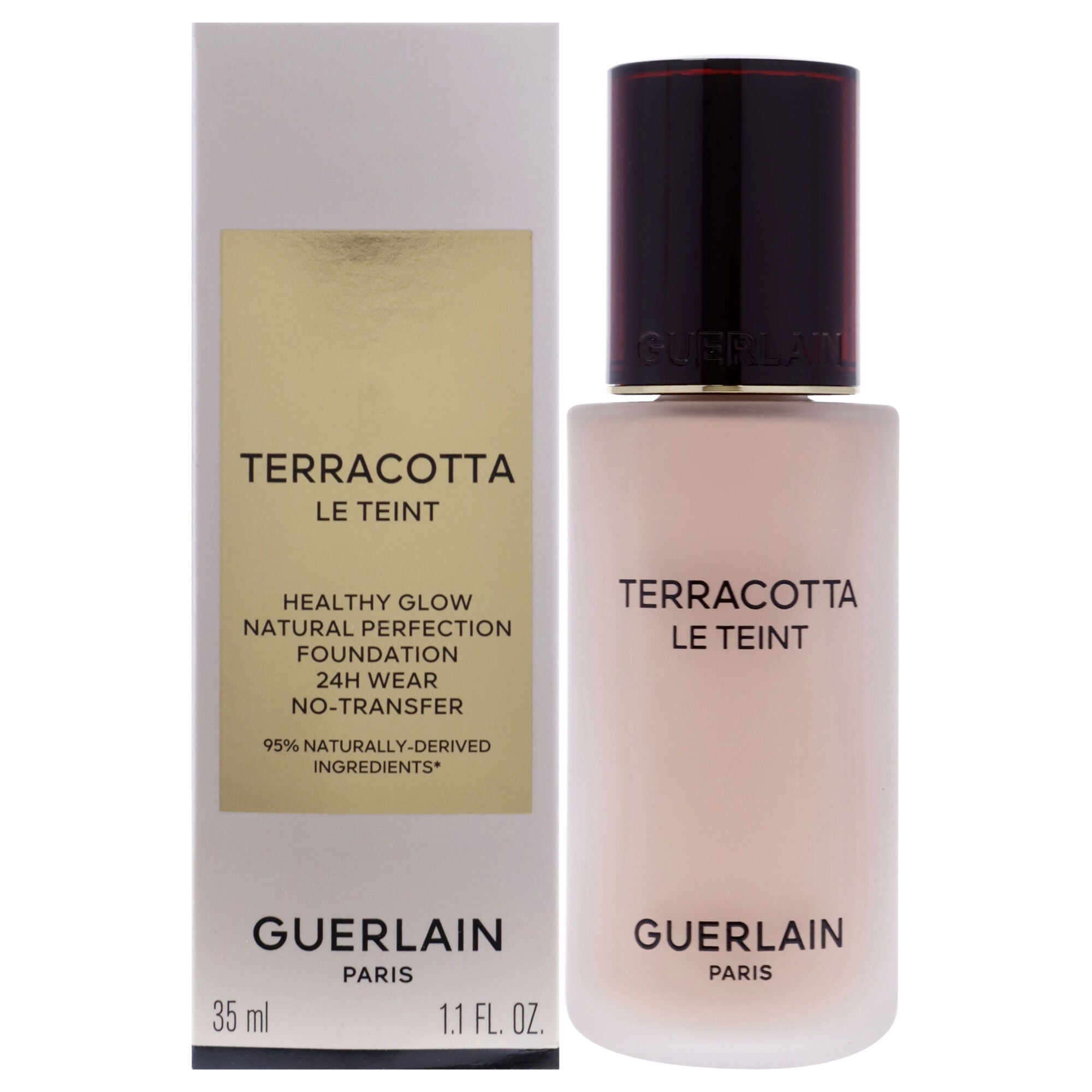 Terracotta Le Teint Foundation - 1C Cool by Guerlain for Women - 1.1 oz Foundation, See Description, hi-res image number 0