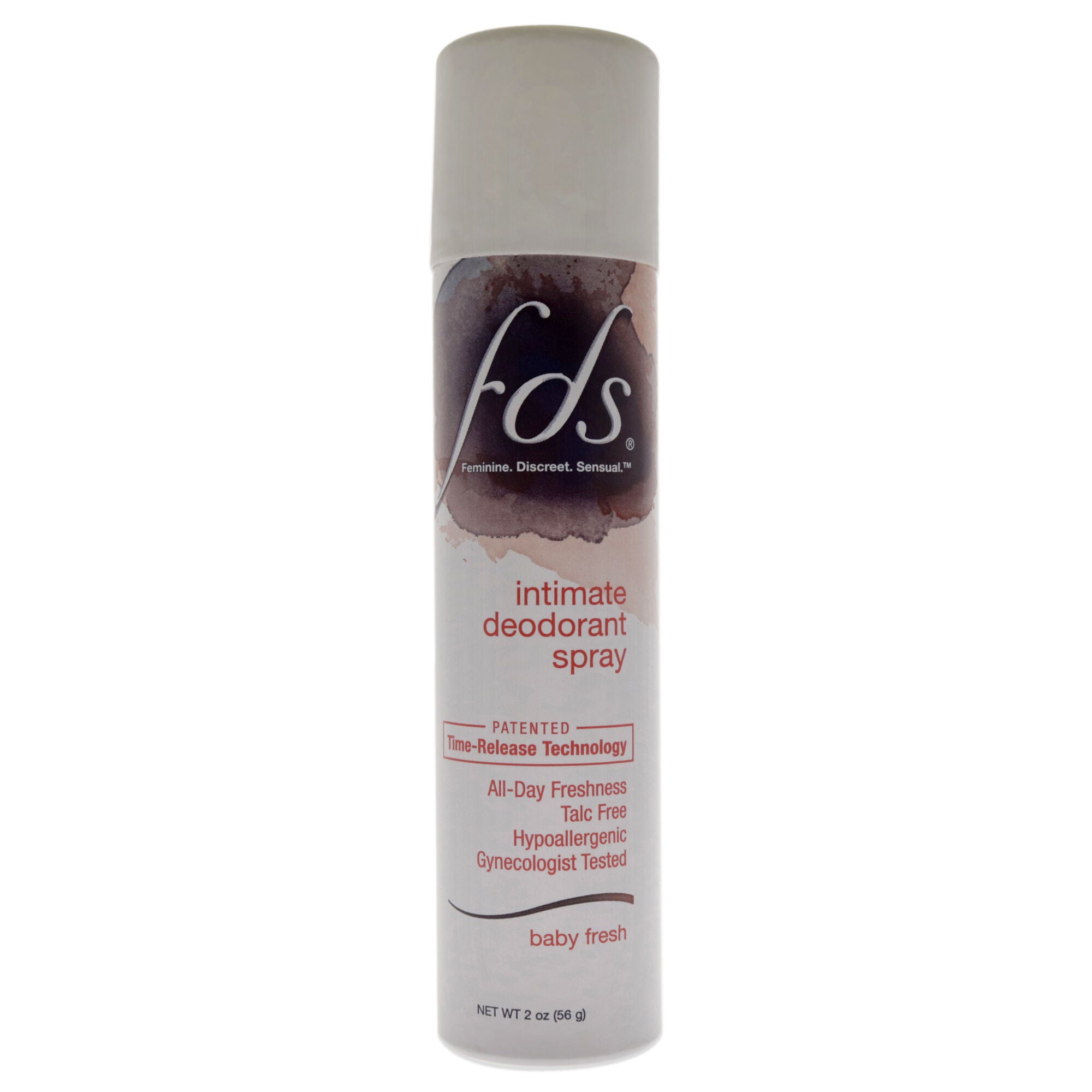 Intimate Deodorant Spray - Baby Fresh by FDS for Women - 2 oz Deodorant Spray, See Description, hi-res image number 0