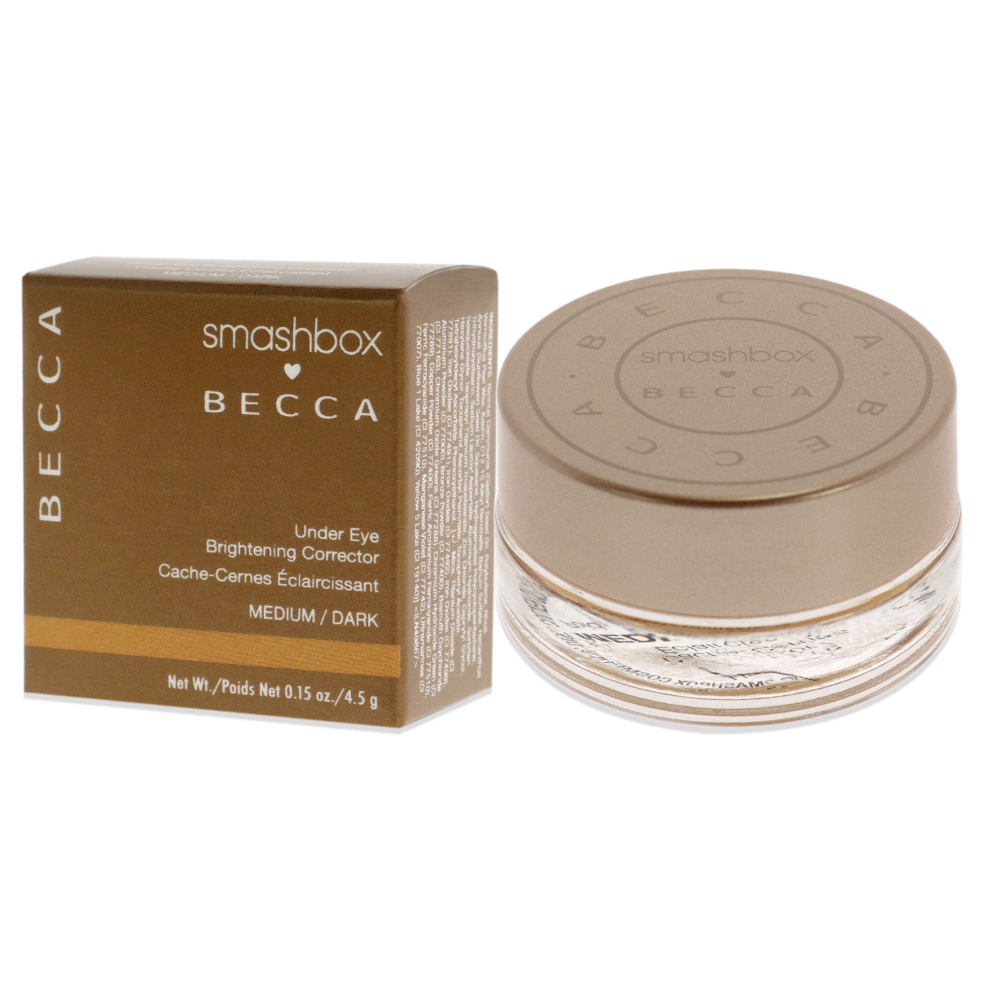 Becca Under Eye Brightening Corrector - Medium-Dark by SmashBox for Women - 0.15 oz Corrector, See Description, alternate image number 2