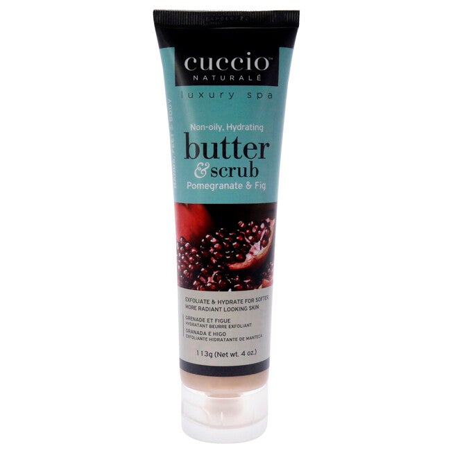 Butter and Scrub - Pomegranate and Fig by Cuccio Naturale for Unisex - 4 oz Scrub, See Description, hi-res image number 0