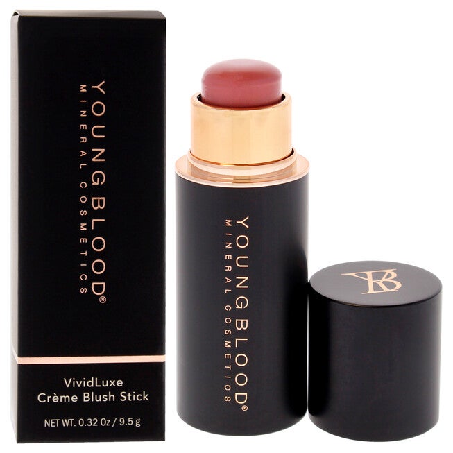VividLuxe Creme Blush Stick - Mulberry by Youngblood for Women - 0.32 oz Blush, See Description, alternate image number 1