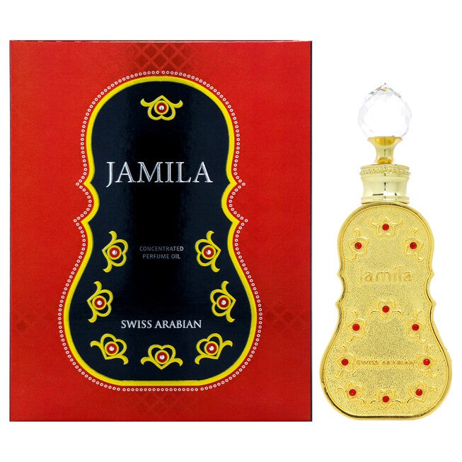 Jamila by Swiss Arabian for Women - 0.5 oz Parfum Oil, See Description, hi-res image number 0