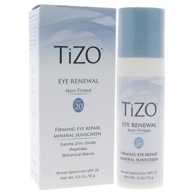 Eye Renewal Non-Tinted SPF 20 by Tizo for Women - 0.5 oz Sunscreen, , alternate image number null