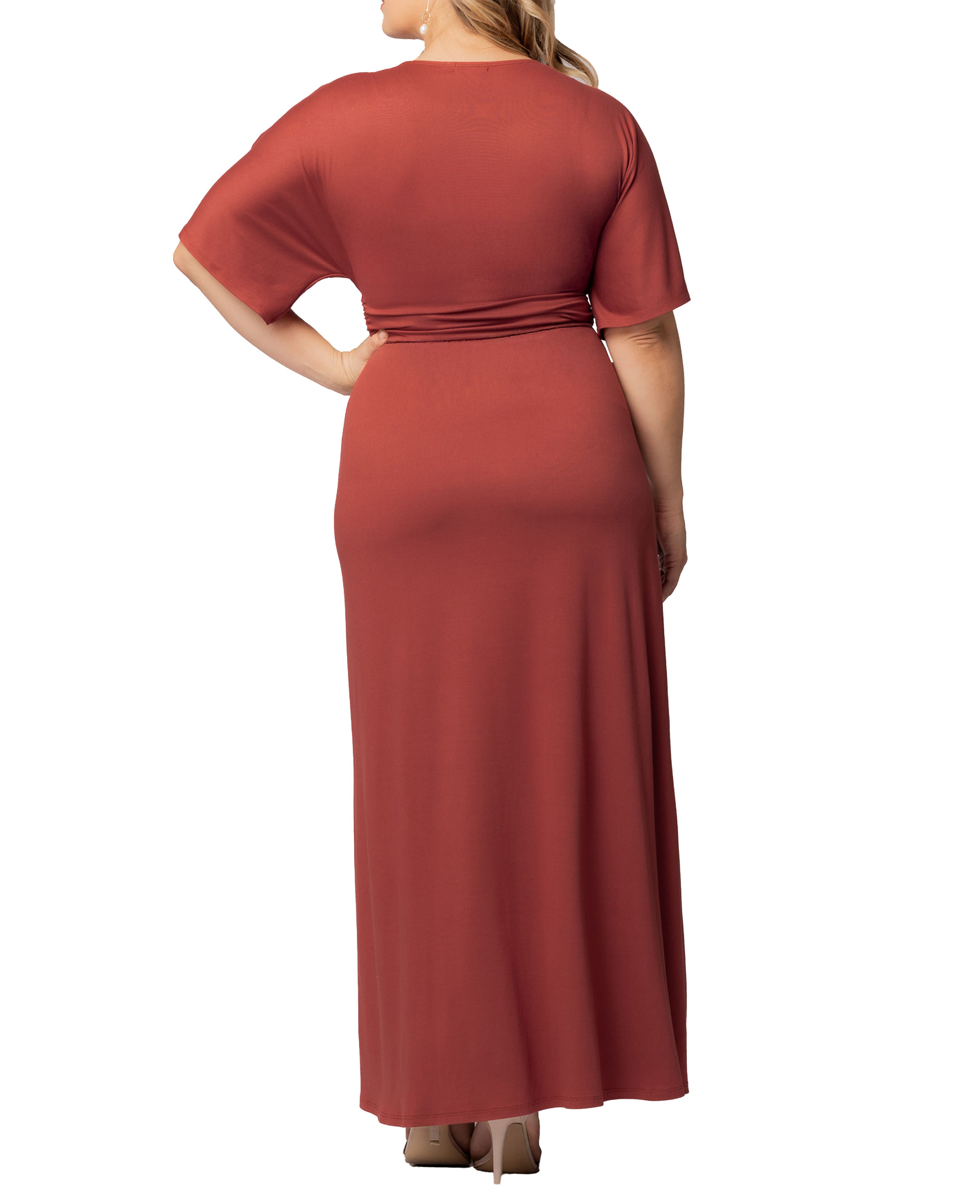 Vienna Maxi Dress, TERRACOTTA / Terracotta, alternate image number 1