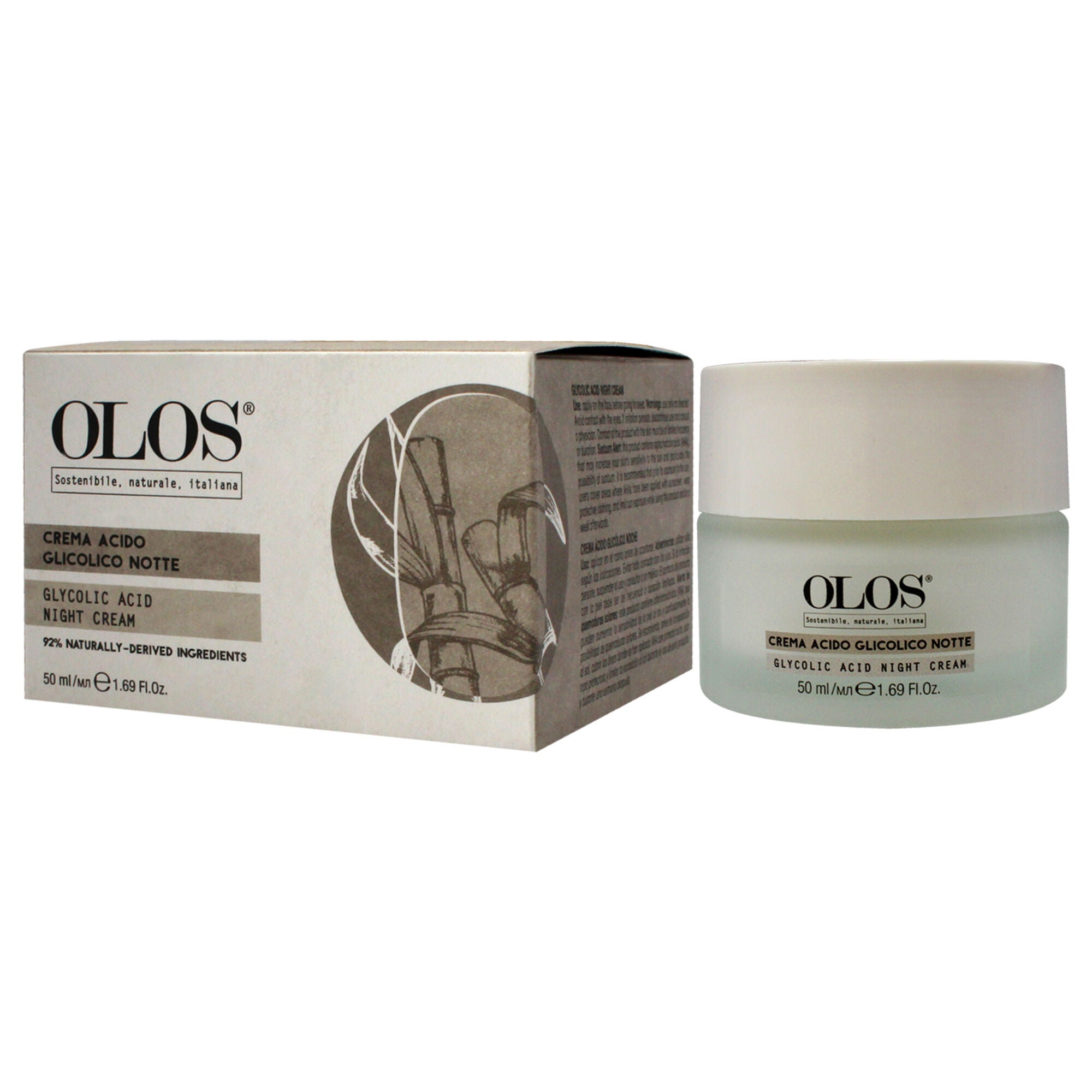 Glycolic Acid Night Cream by Olos for Unisex - 1.7 oz Cream, , alternate image number 6