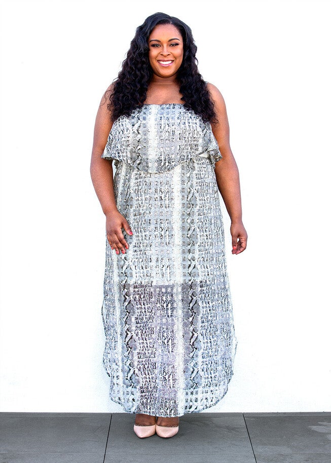 Marcy Metallic Dress, Silver, hi-res image number 0