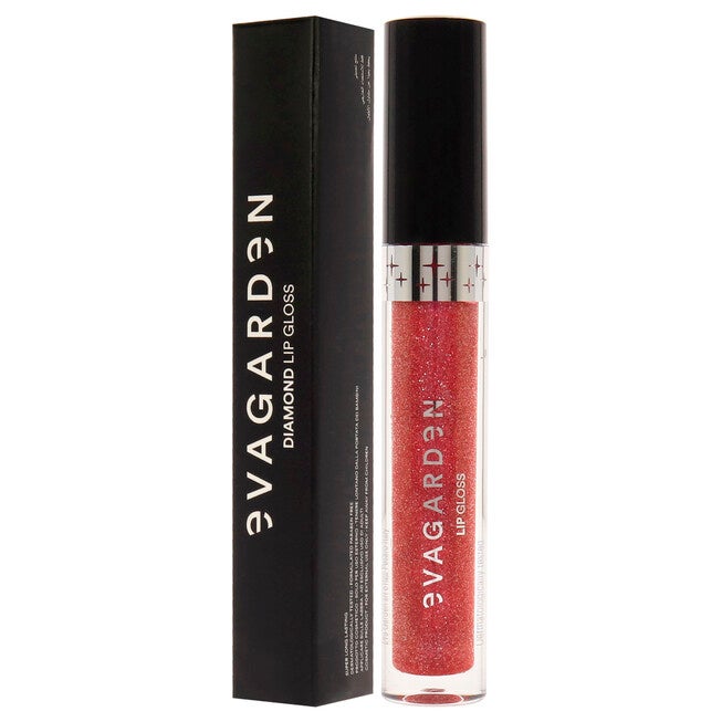 Diamond Lip Gloss - 859 Bright Cherry by Evagarden for Women - 0.09 oz Lip Gloss, , alternate image number 7