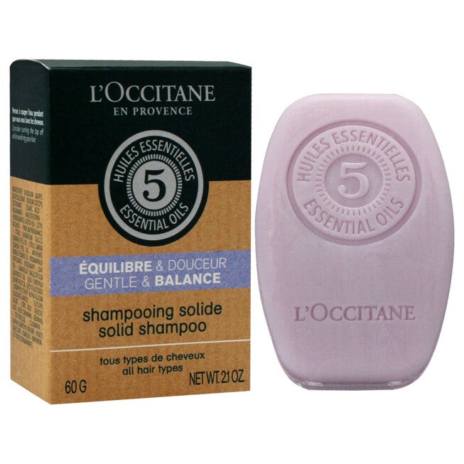 Gentle and Balance Solid Shampoo by LOccitane for Unisex - 2.1 oz Shampoo, , alternate image number 6