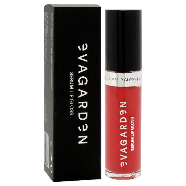 Serum Lip Gloss - 822 Red Orange by Evagarden for Women - 0.17 oz Lip Gloss, See Description, alternate image number 1