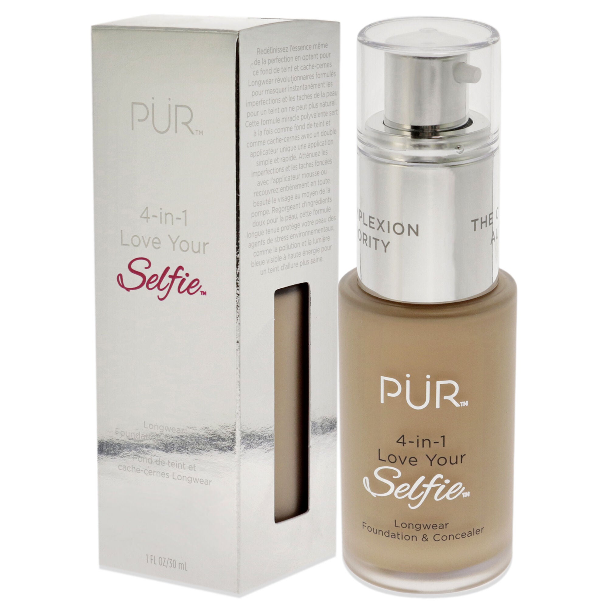 4-in-1 Love Your Selfie Longwear Foundation and Concealer - LN4 Vanilla-Fair with Neutral Undertones by Pur Cosmetics for Women - 1 oz Makeup, See Description, alternate image number 3
