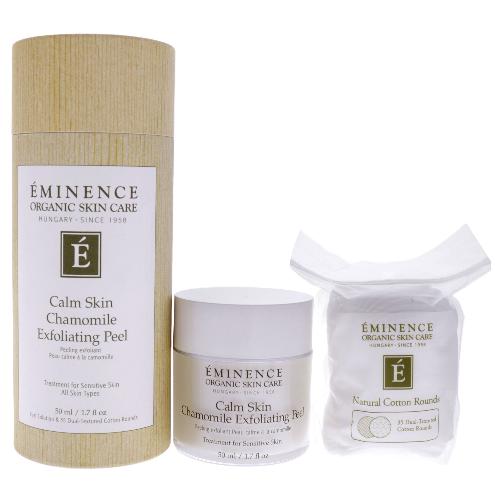 Calm Skin Chamomile Exfoliating Peel by Eminence for Unisex - 1.7 oz Peel, See Description, hi-res image number 0