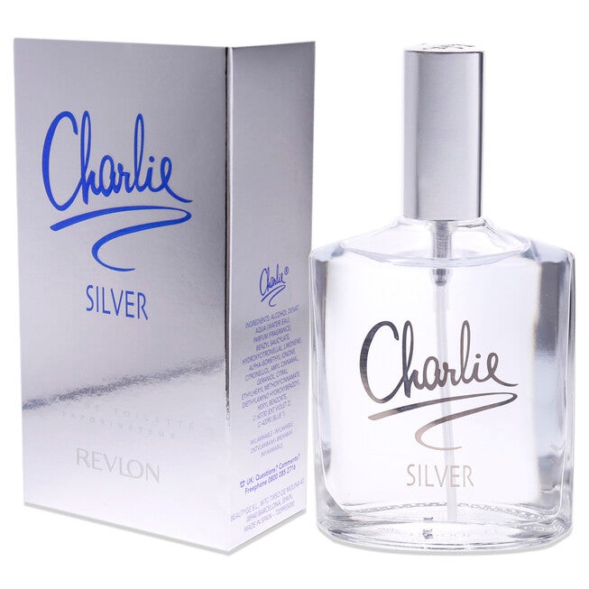 Charlie Silver by Revlon for Women - 3.4 oz EDT Spray, See Description, alternate image number 3