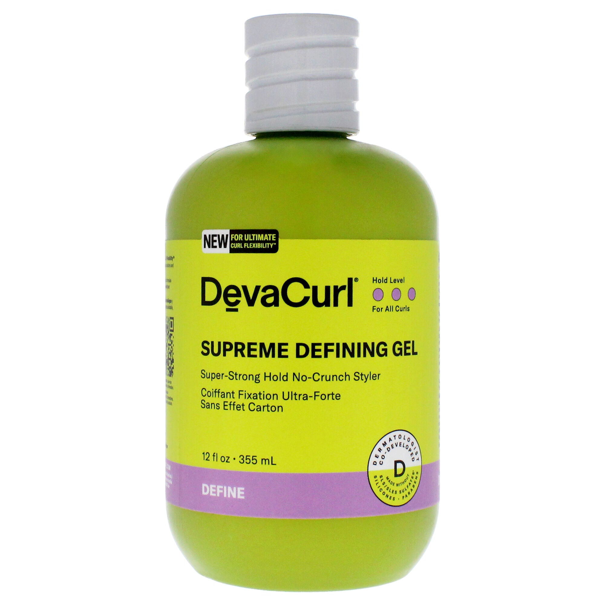 Supreme Defining Gel-NP by DevaCurl for Unisex - 12 oz Gel, See Description, hi-res image number 0