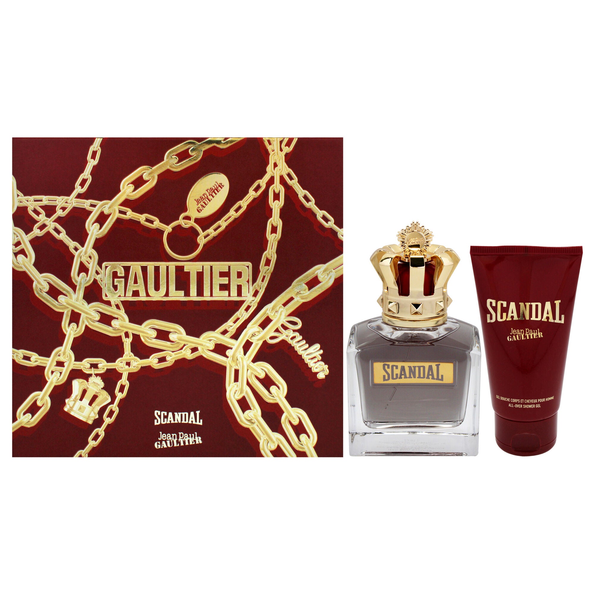 Scandal by Jean Paul Gaultier for Men - 2 Pc Gift Set 3.4oz EDT Spray, 2.5oz Shower Gel, See Description, hi-res image number 0