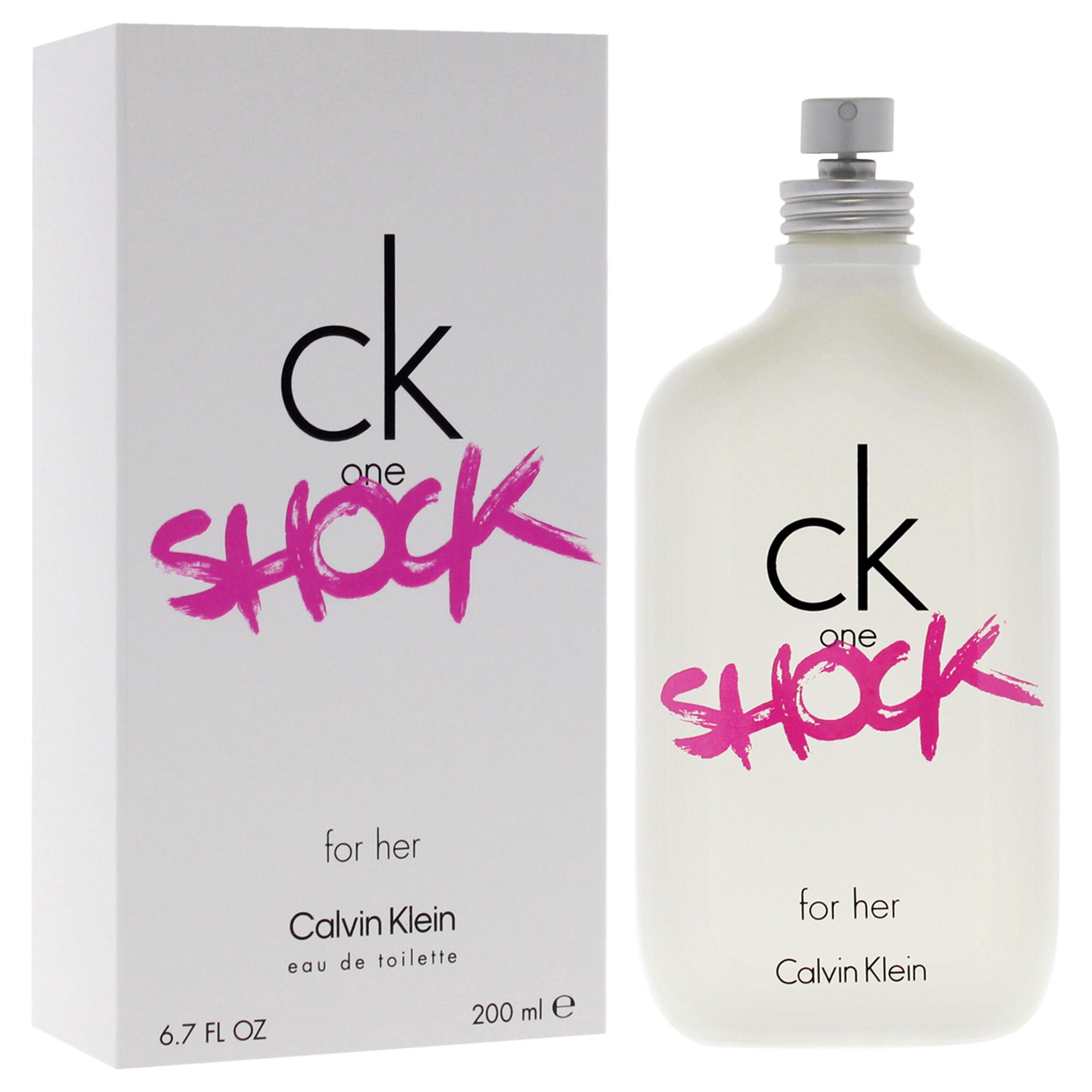 CK One Shock For Her by Calvin Klein for Women - 6.7 oz EDT Spray, See Description, alternate image number 2