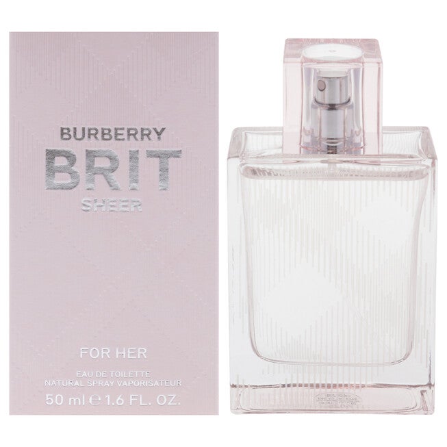 Burberry Brit Sheer by Burberry for Women - 1.6 oz EDT Spray, NA, hi-res image number null