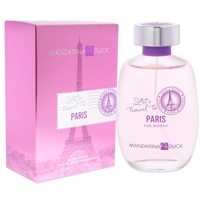 Lets Travel To Paris by Mandarina Duck for Women - 3.4 oz EDT Spray, See Description, alternate image number 2