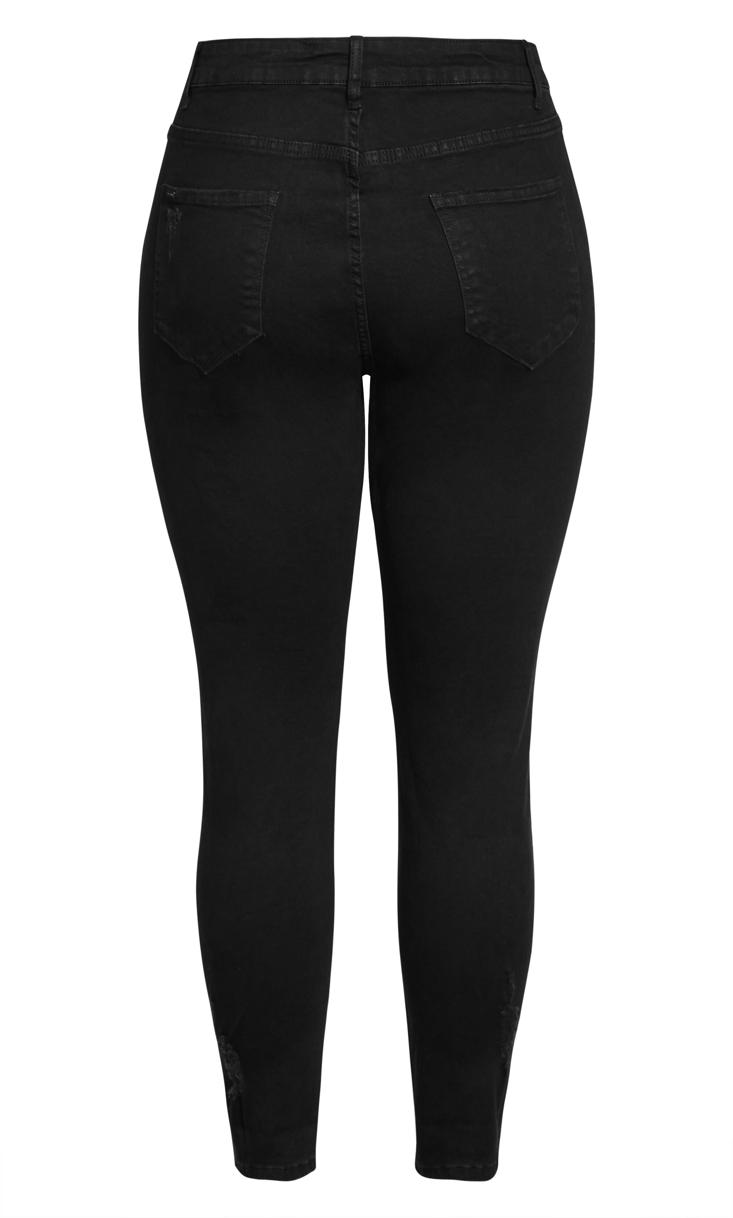 Harley Rip Cuff Jean - black, , alternate image number 3