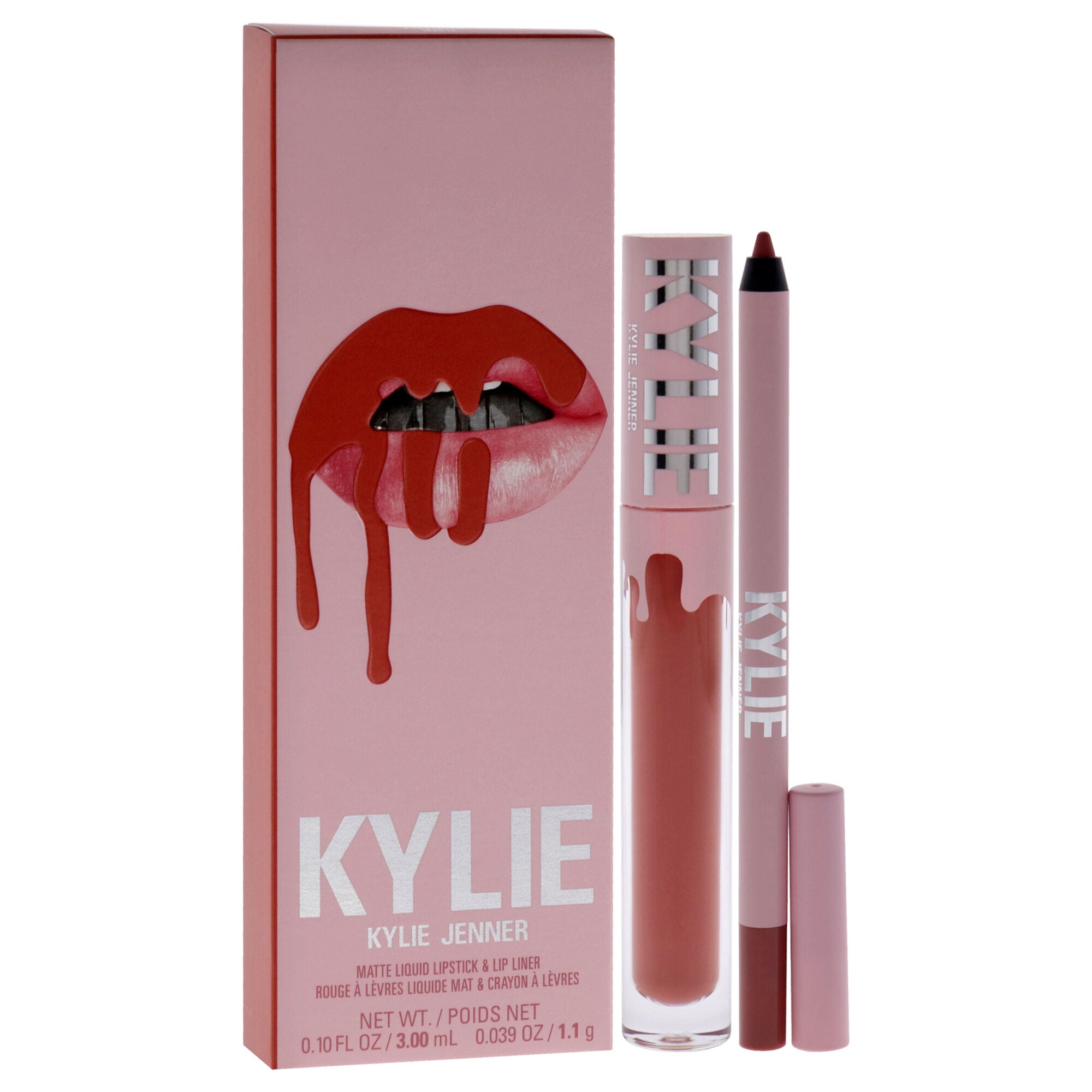 Matte Lip Kit - 505 Autumn by Kylie Cosmetics for Women - 2 Pc 0.10oz Matte Liquid Lipstick, 0.039oz Lip Liner, , alternate image number 7