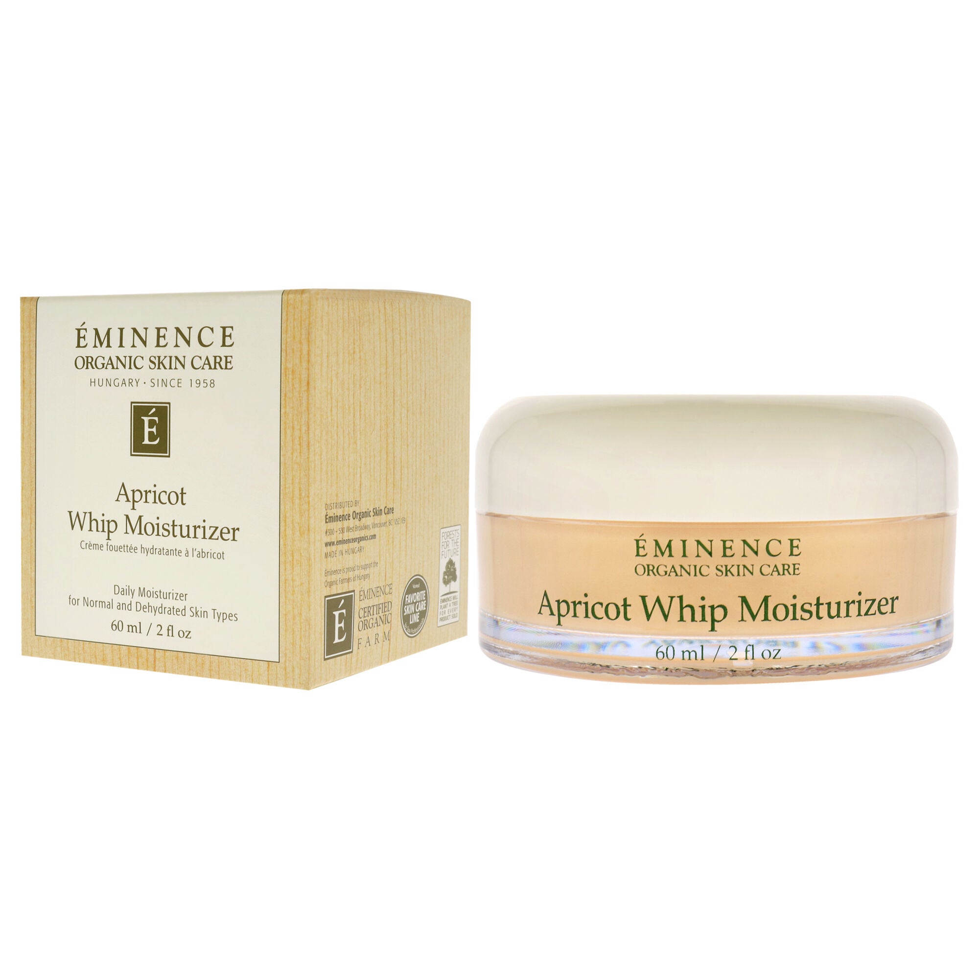 Apricot Whip Moisturizer by Eminence for Unisex - 2 oz Cream, See Description, alternate image number 3
