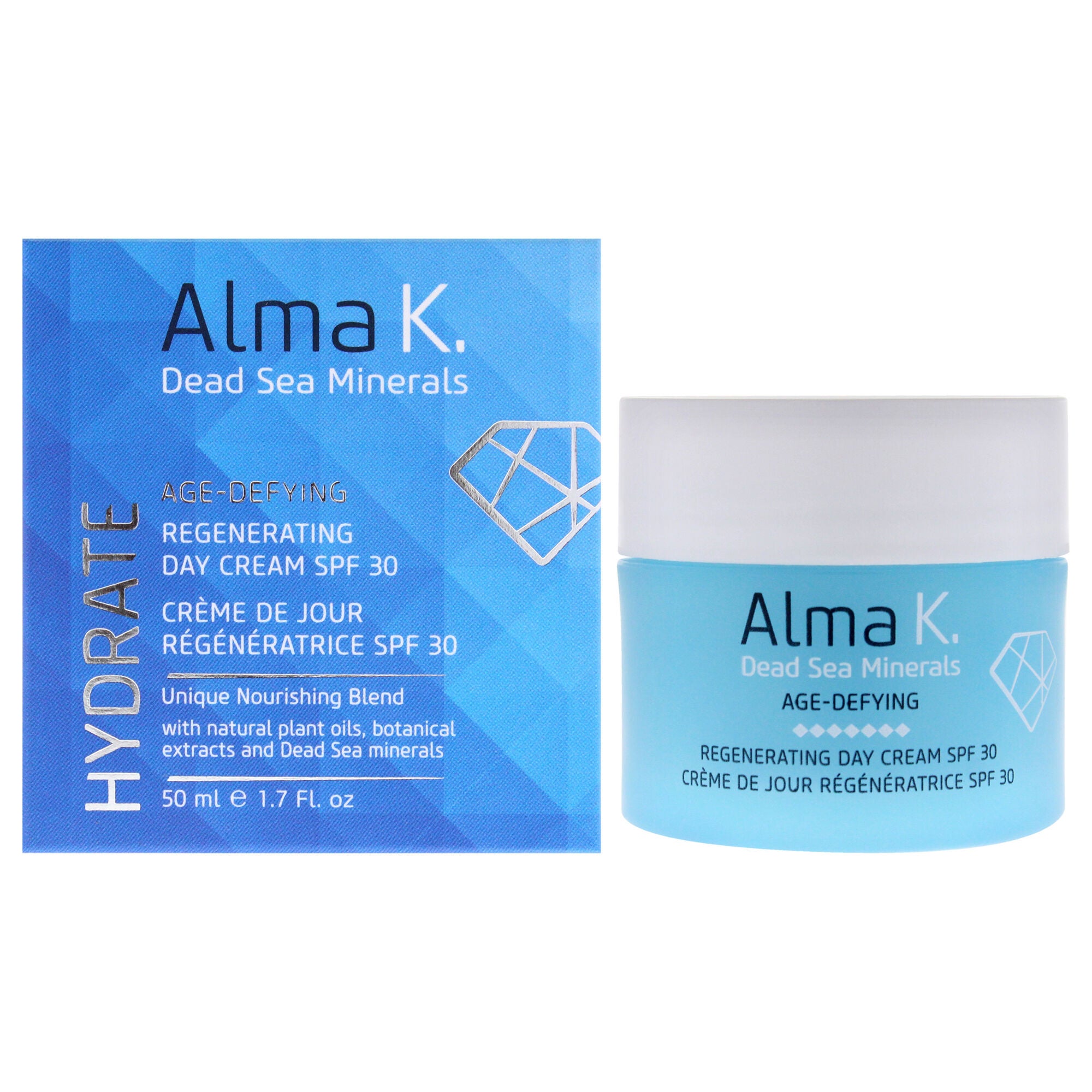 Age Defying Regenerating Day Cream SPF 30 by Alma K for Women - 1.7 oz Cream, See Description, hi-res image number 0