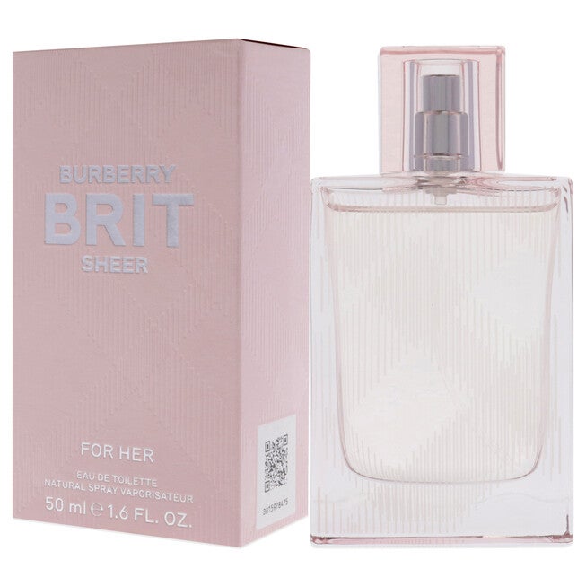 Burberry Brit Sheer by Burberry for Women - 1.6 oz EDT Spray, , alternate image number null