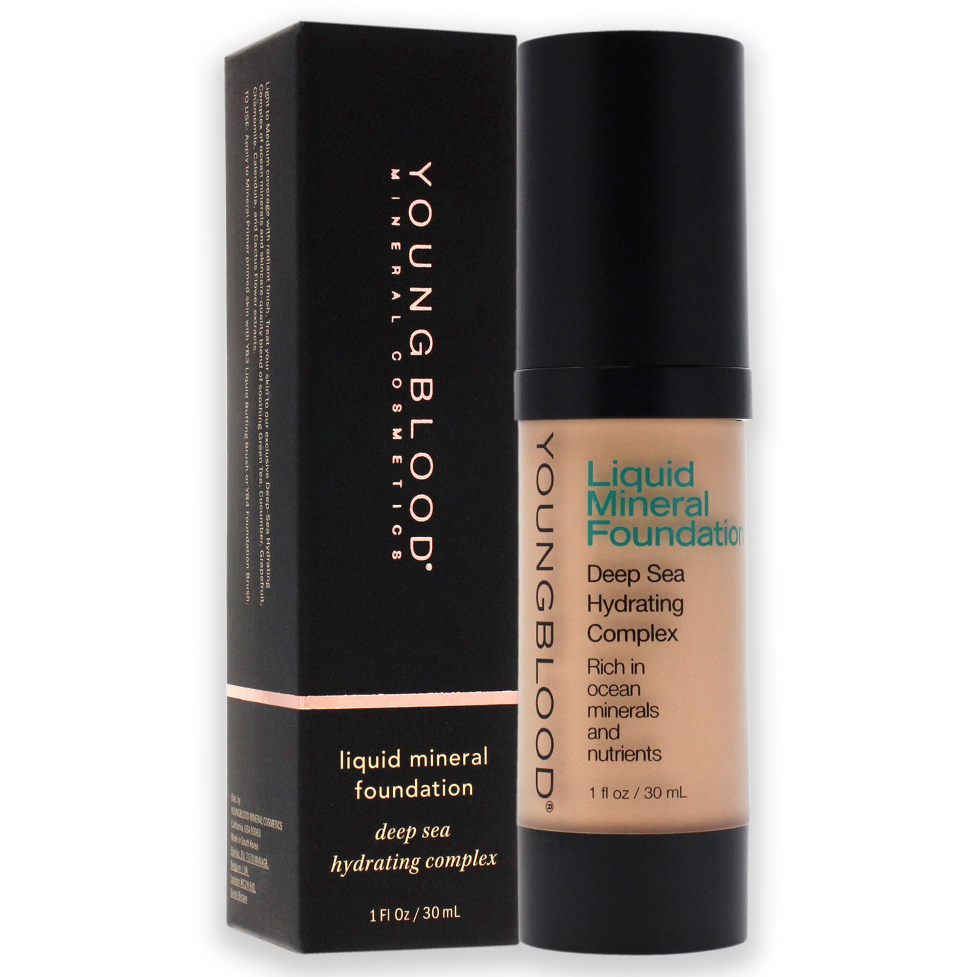 Liquid Mineral Foundation - Bisque by Youngblood for Women - 1 oz Foundation, , alternate image number 7