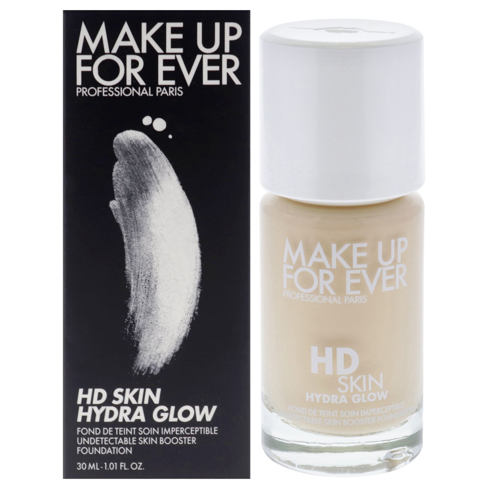 HD Skin Hydra Glow - 1Y00 Warm Shell by Make Up For Ever for Women - 1.01 oz Foundation, See Description, hi-res image number 0