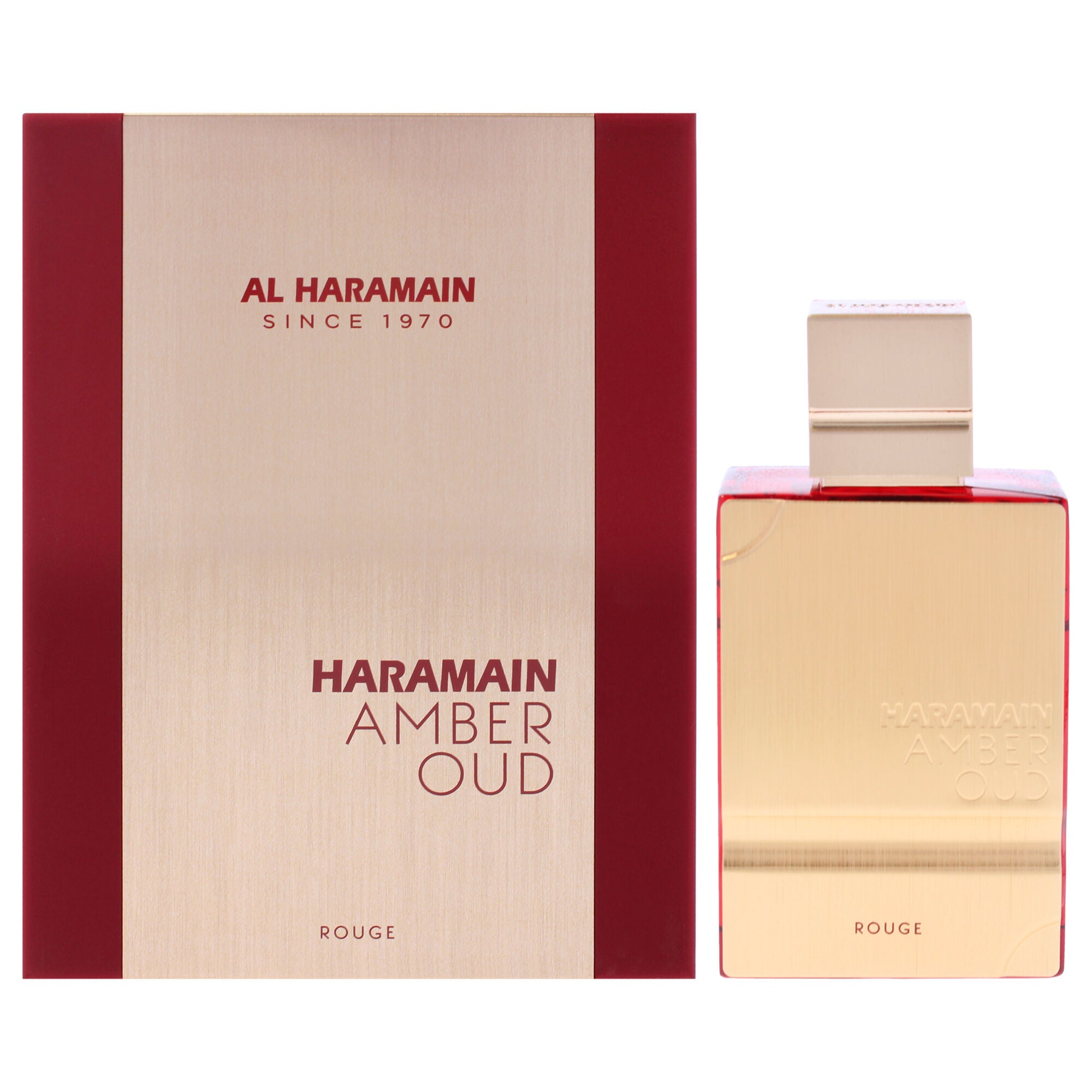 Amber Oud Rouge by Al Haramain for Men - 2 oz EDP Spray, See Description, hi-res image number 0