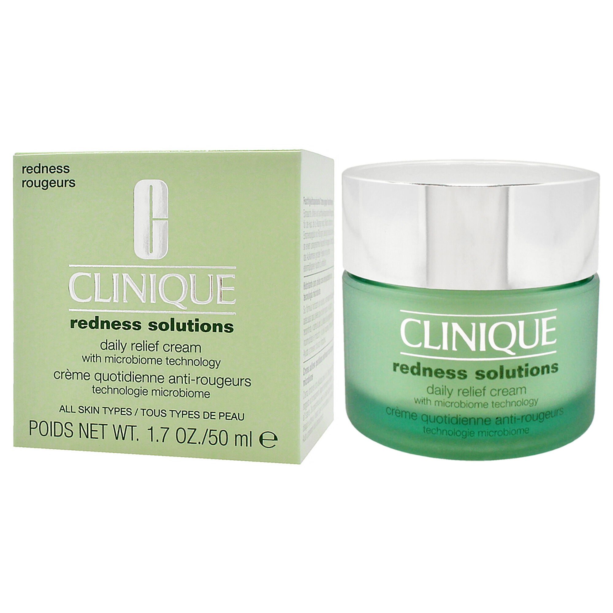 Redness Solutions Daily Relief Cream - All Skin Types by Clinique for Unisex - 1.7 oz Cream, See Description, alternate image number 3