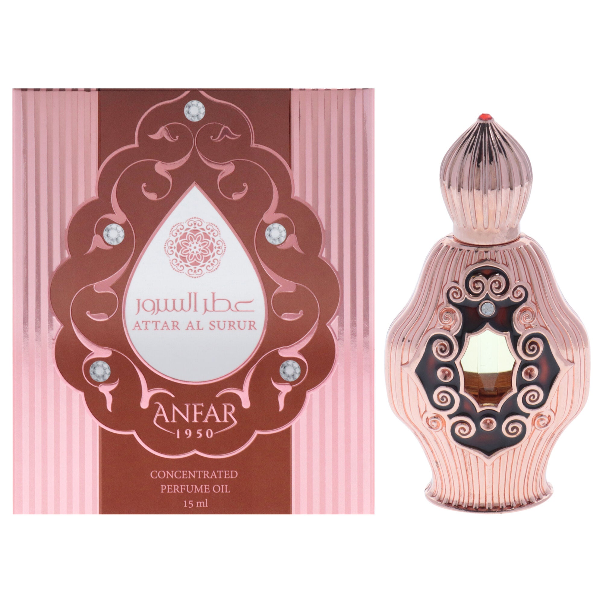 Attar Al Surur by Anfar for Women - 0.5 oz Concentrated Perfume Oil, See Description, hi-res image number 0