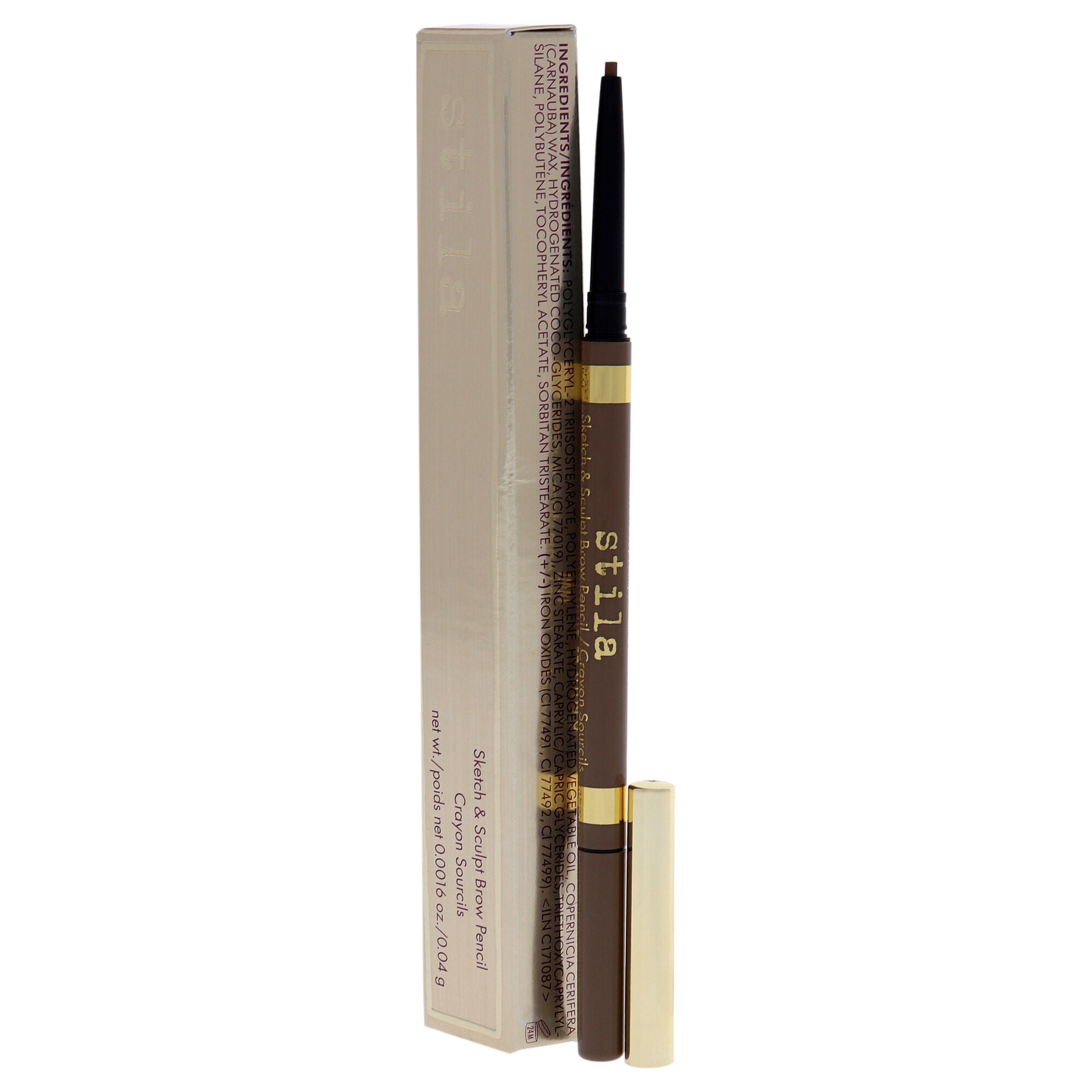 Sketch And Sculpt Brow Pencil - Light by Stila for Women - 0.0016 oz Eyebrow Pencil, , alternate image number 8