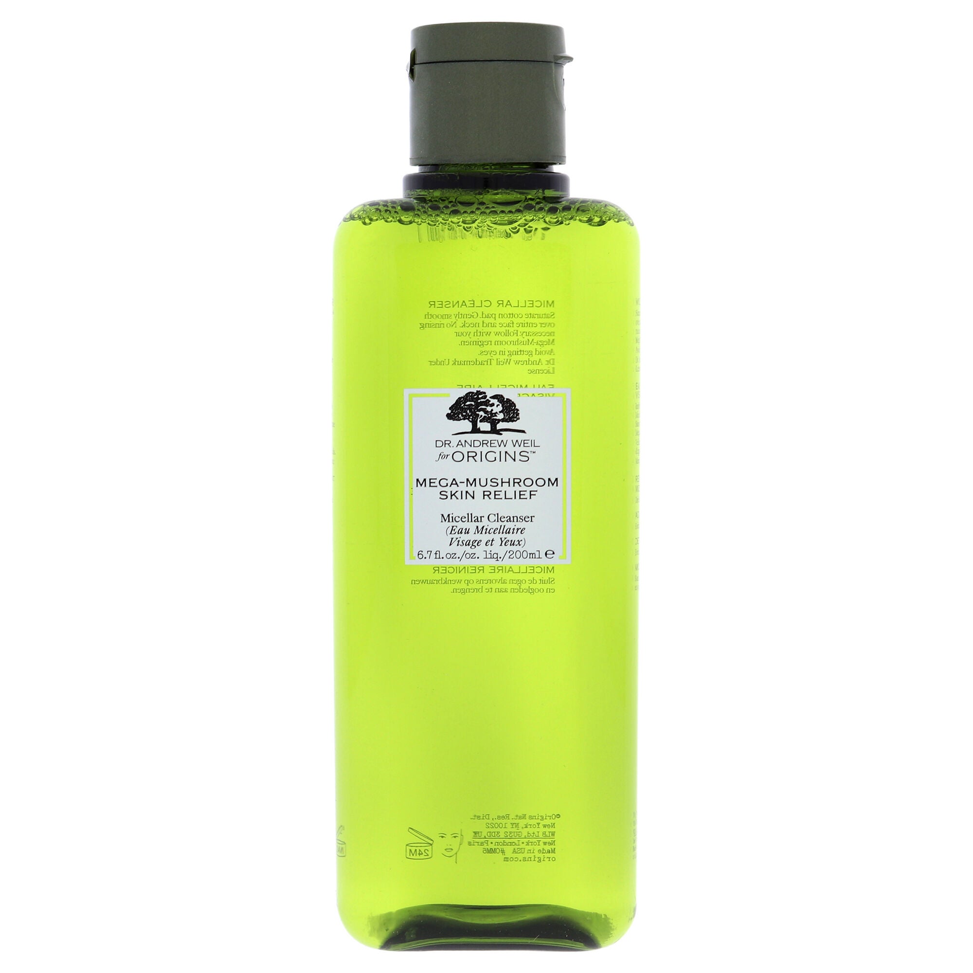 Mega-Mushroom Skin Relief Micellar Cleanser by Origins for Unisex - 6.7 oz Cleanser, See Description, alternate image number 1