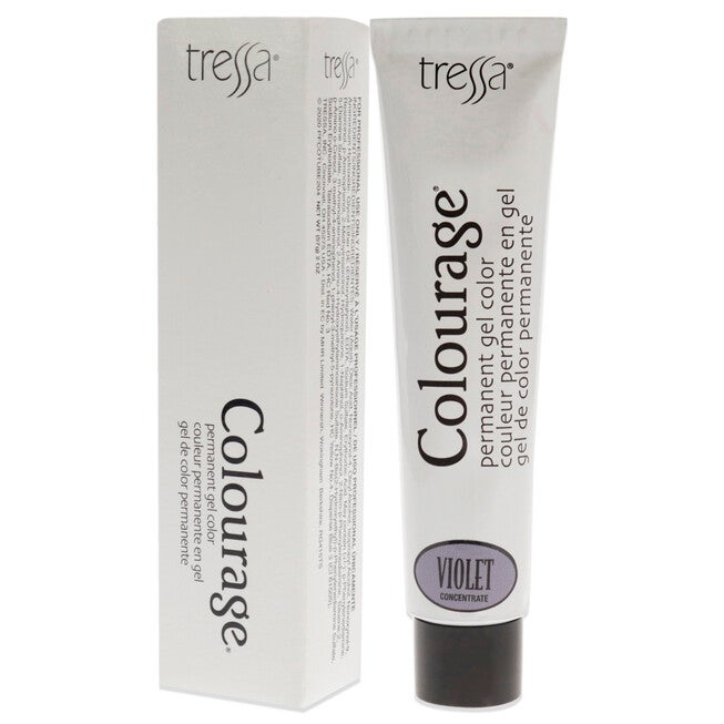 Colourage Permanent Gel Color - Violet Concentrate by Tressa for Unisex - 2 oz Hair Color, , alternate image number 7