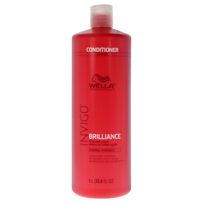 Invigo Brilliance Conditioner For Normal Hair by Wella for Unisex - 33.8 oz Conditioner, , alternate image number 4