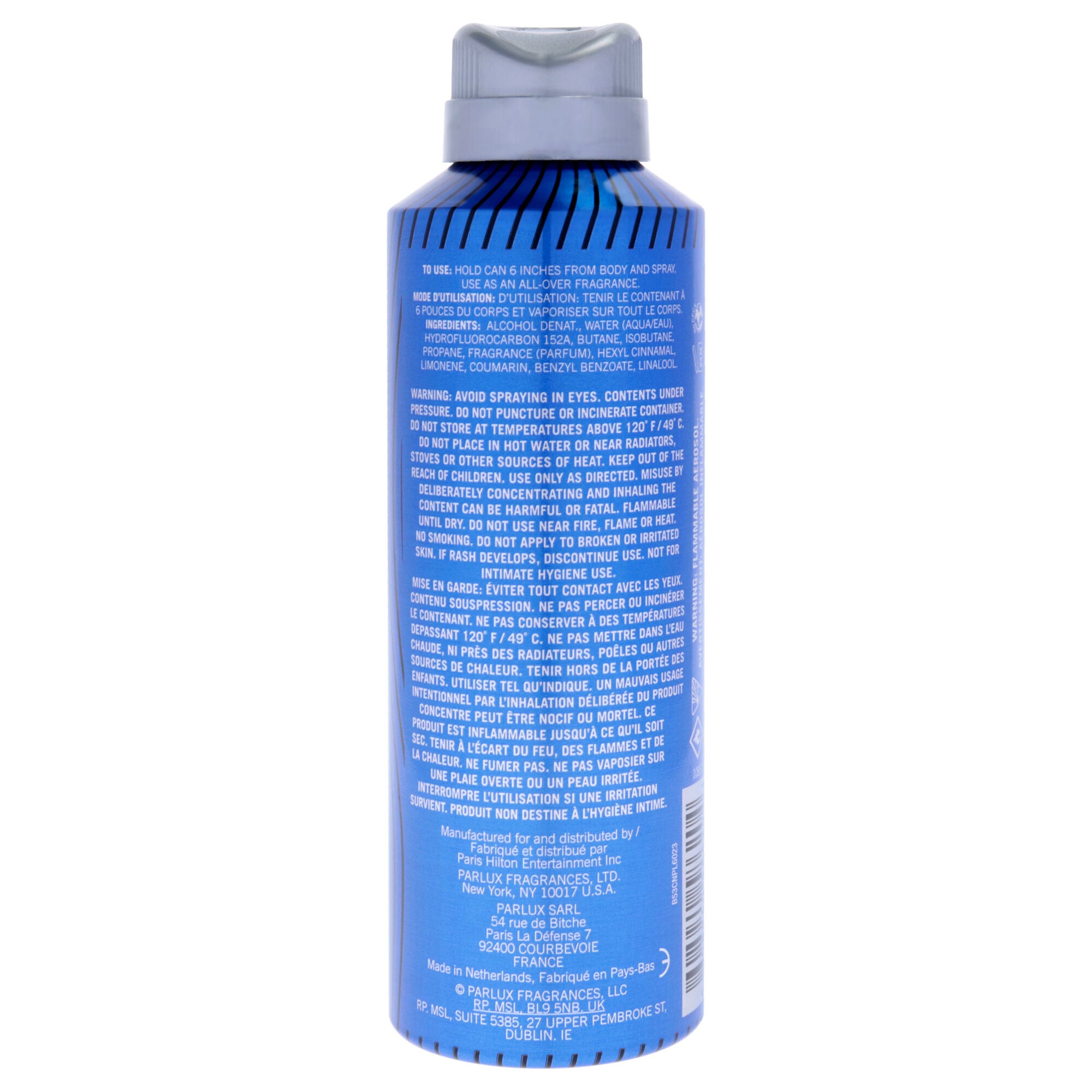 Paris Hilton by Paris Hilton for Men - 6 oz Body Spray, Clear, alternate image number 1